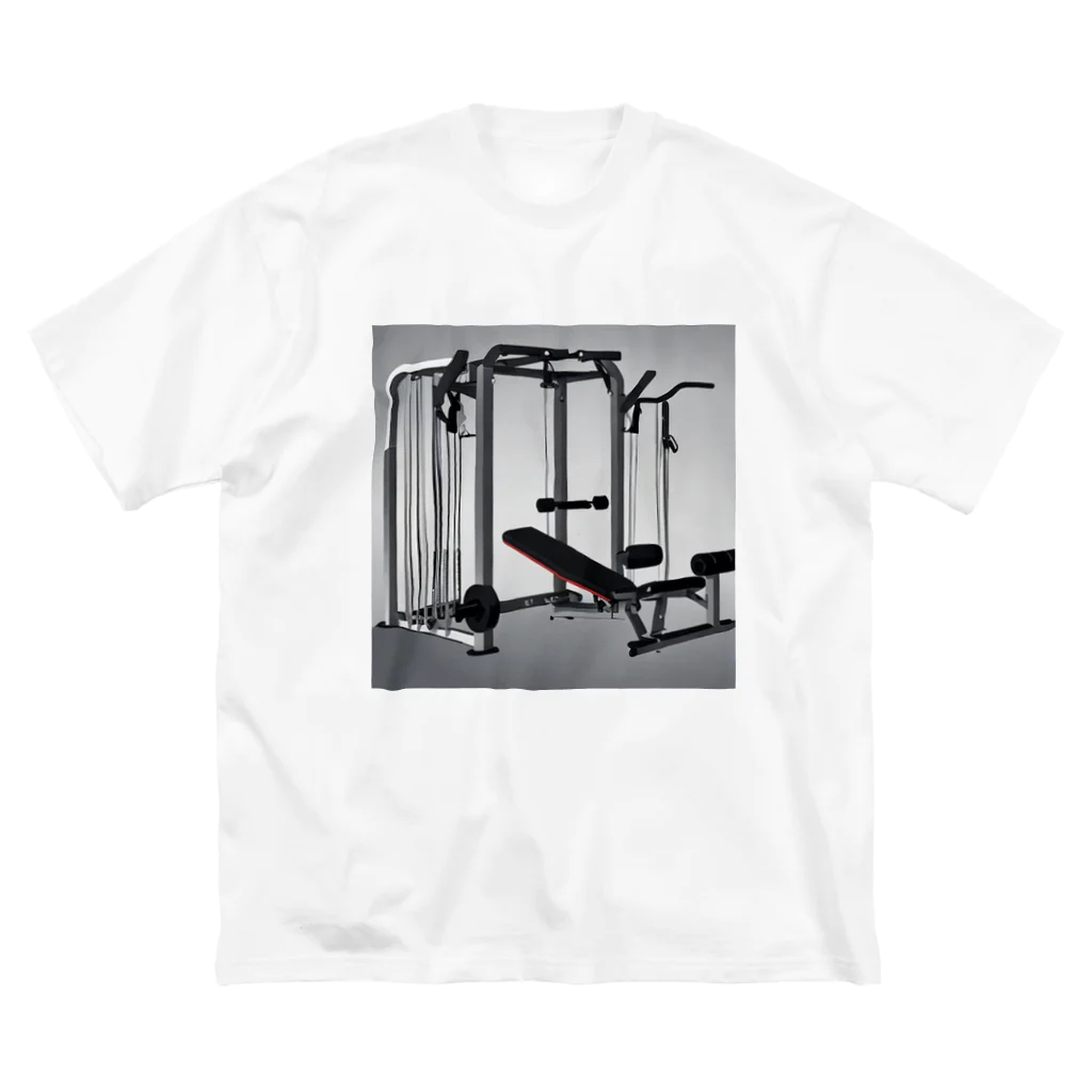 muscle_0419の自宅トレーニング室 ビッグシルエットTシャツ