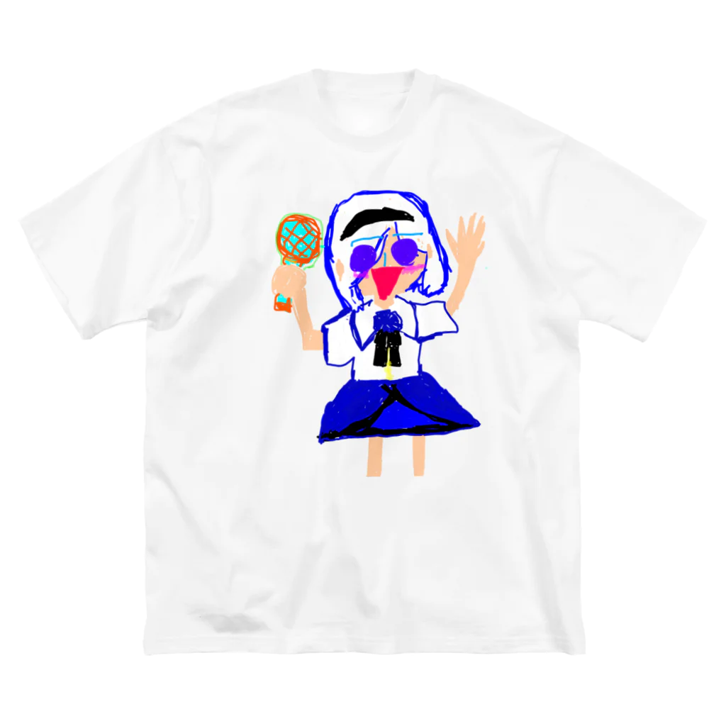 tune_ahiruのモブがあらわれたちゃん ビッグシルエットTシャツ