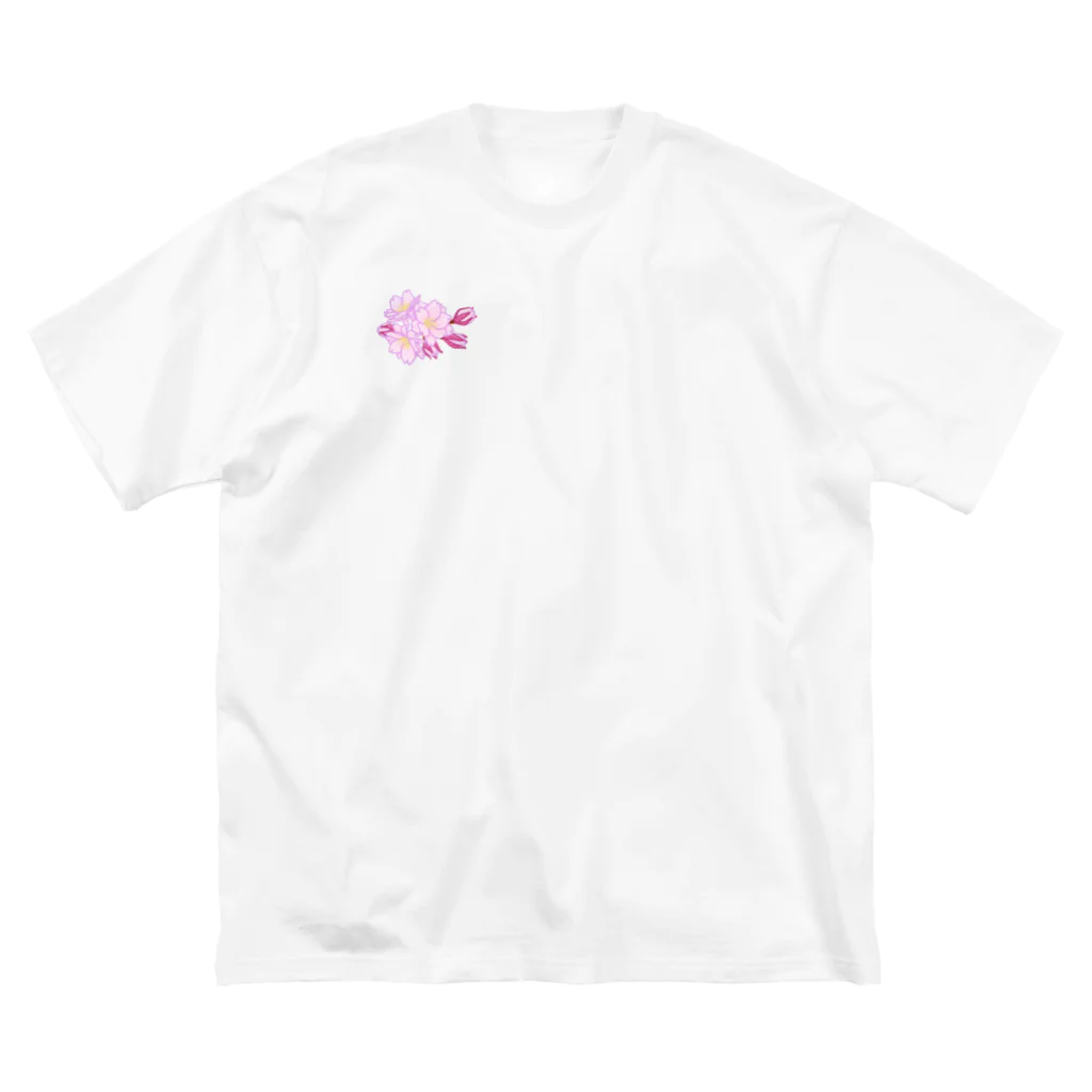 綾錦工房 りこりすの三味線 -雪月花- 【桜】 Big T-Shirt