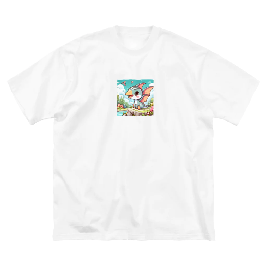 dinosaur_brothersのべびぃプテラ① ビッグシルエットTシャツ