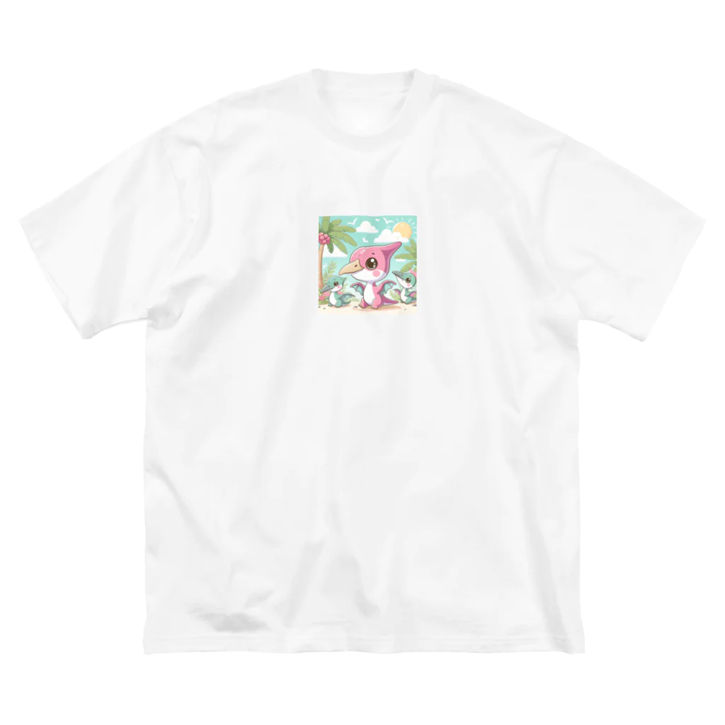 dinosaur_brothersのべびぃプテラ③ ビッグシルエットTシャツ