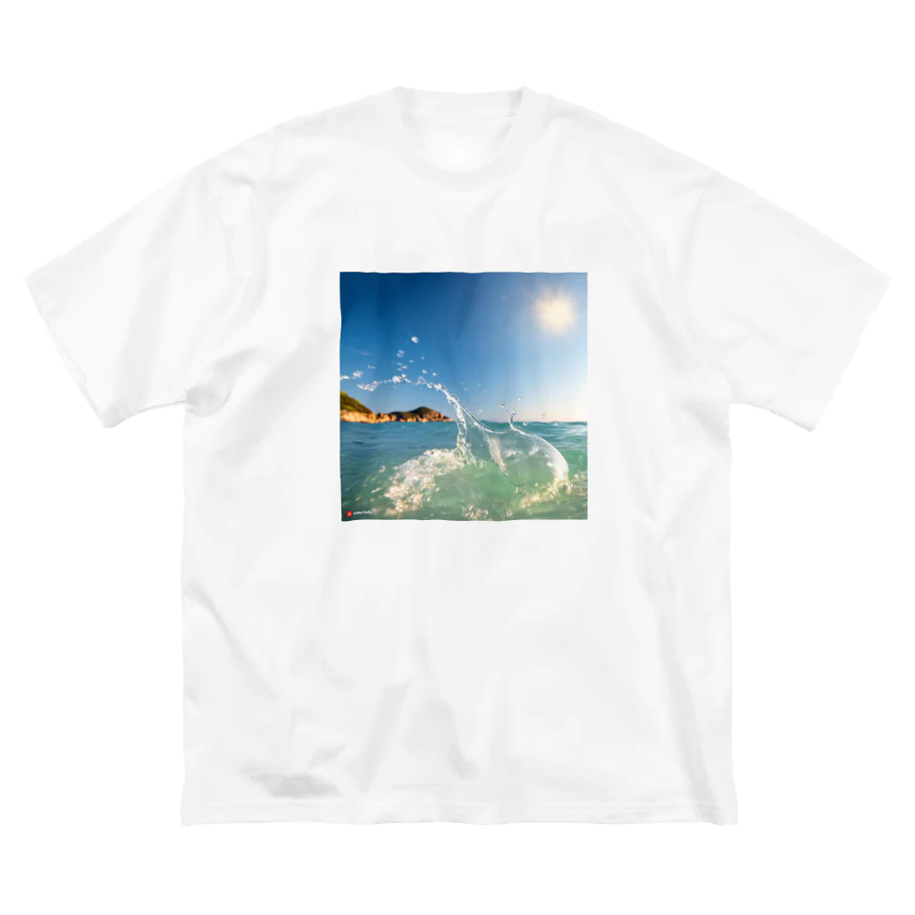 zakki-Rの暑い日本の夏 ビッグシルエットTシャツ