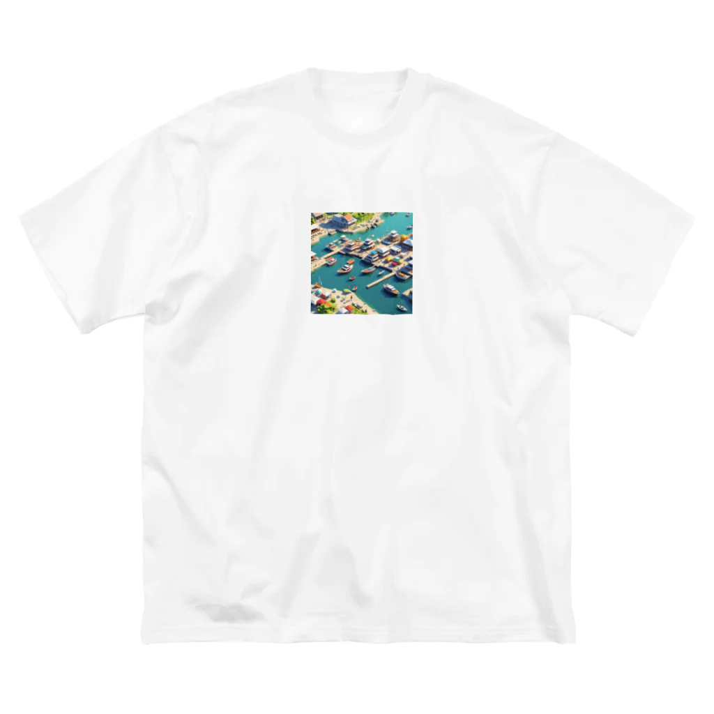 hitayakiの海辺のヨットハーバー Big T-Shirt