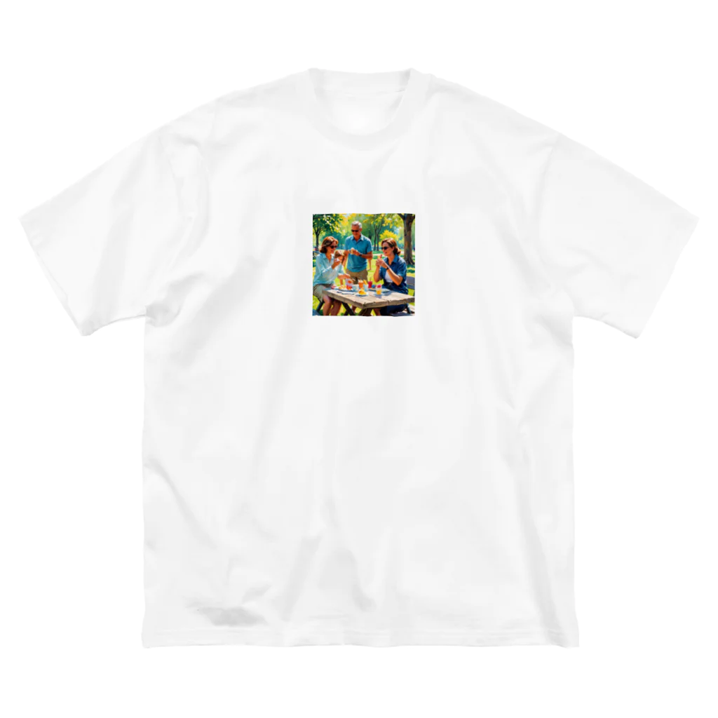 hitayakiのアイスクリームを楽しむ家族 Big T-Shirt