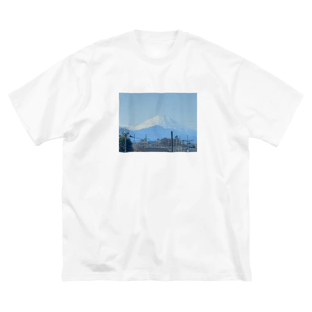 dreammakerの元日の富士山 ビッグシルエットTシャツ