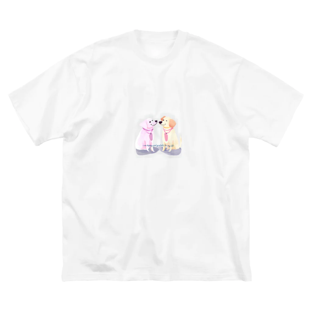 TMRのLove Dog ビッグシルエットTシャツ