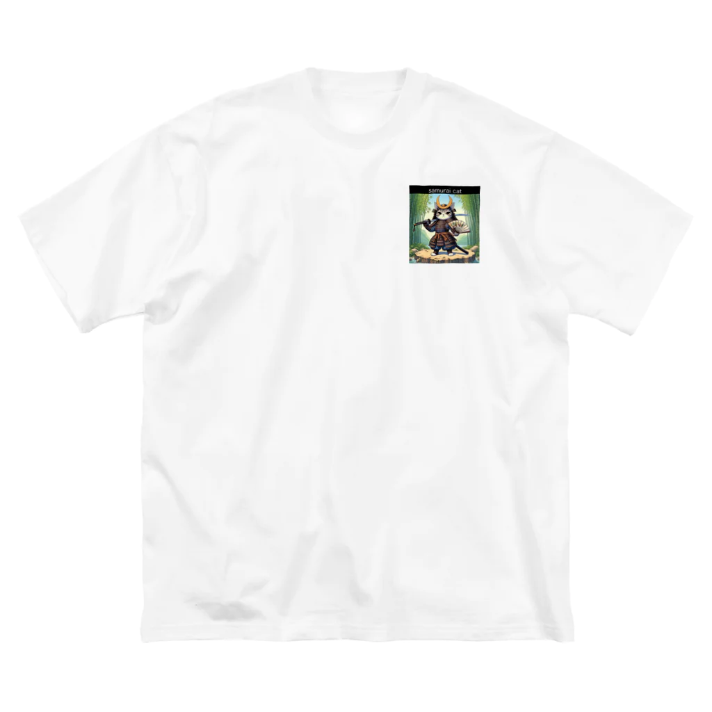 haneko222の甲冑猫太郎(かっちゅうねこたろう) Big T-Shirt