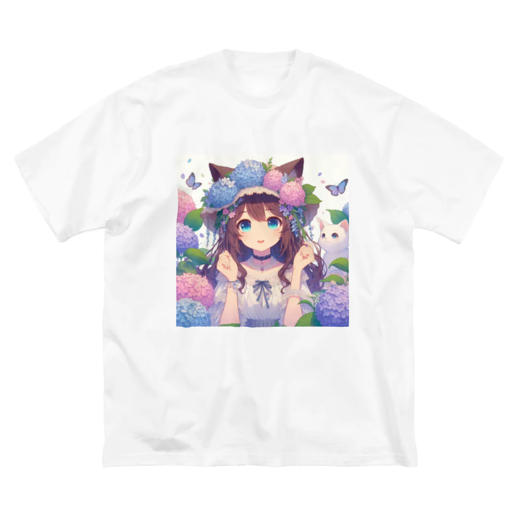 yos-1292583のねこニコばん Big T-Shirt