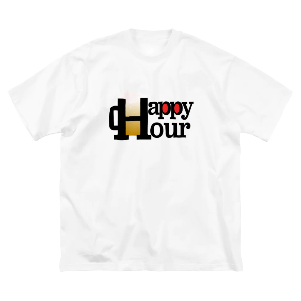 旅鞄のHAPPYHOUR ビッグシルエットTシャツ