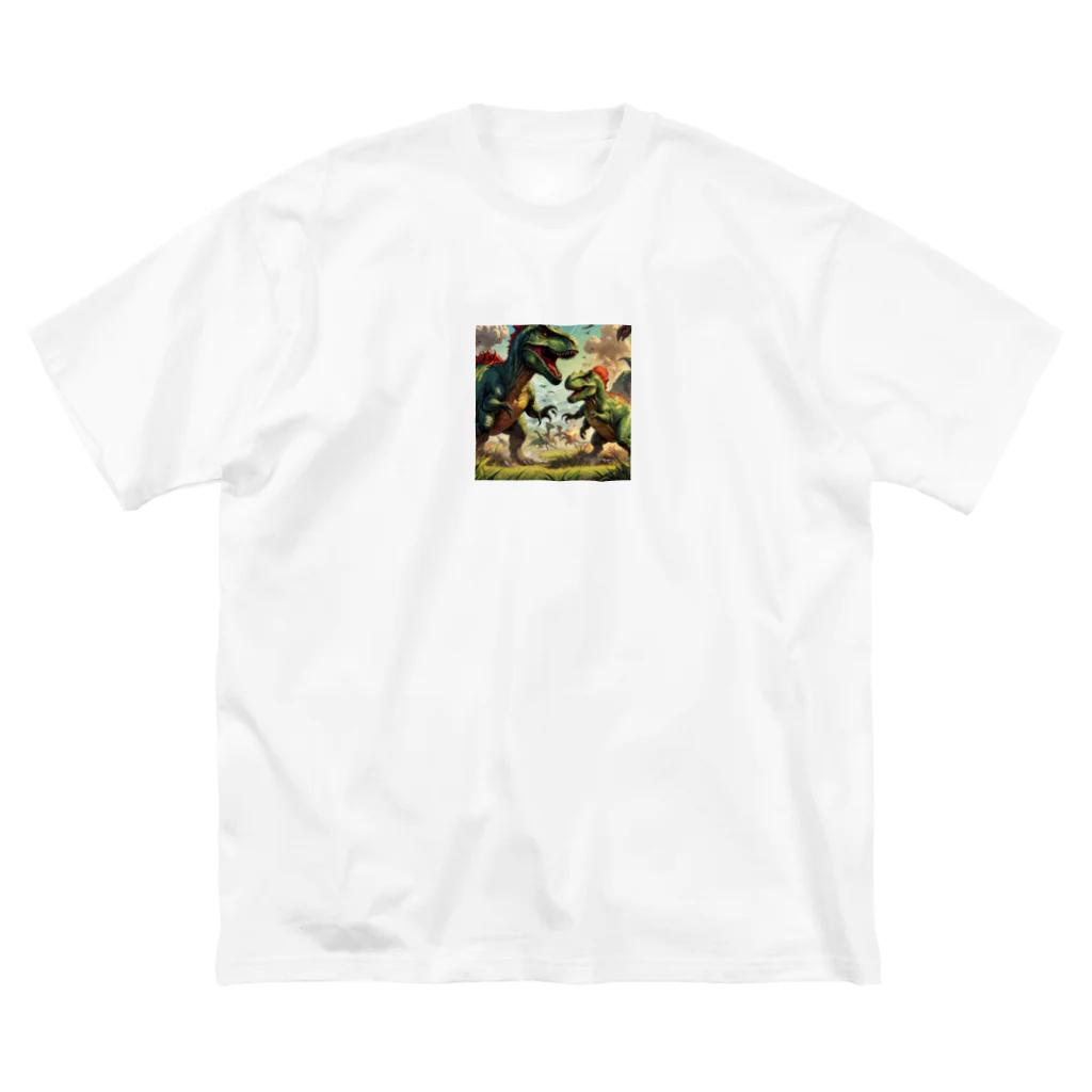 OTIRUBUTUBUTUの恐竜せんそう Big T-Shirt