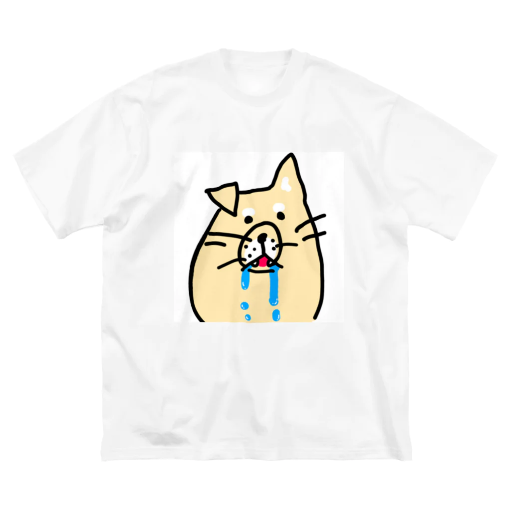 ビビりな番犬くんのビビりな番犬くん Big T-Shirt