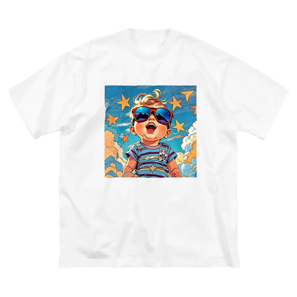 SOA  Designのfunky baby ビッグシルエットTシャツ