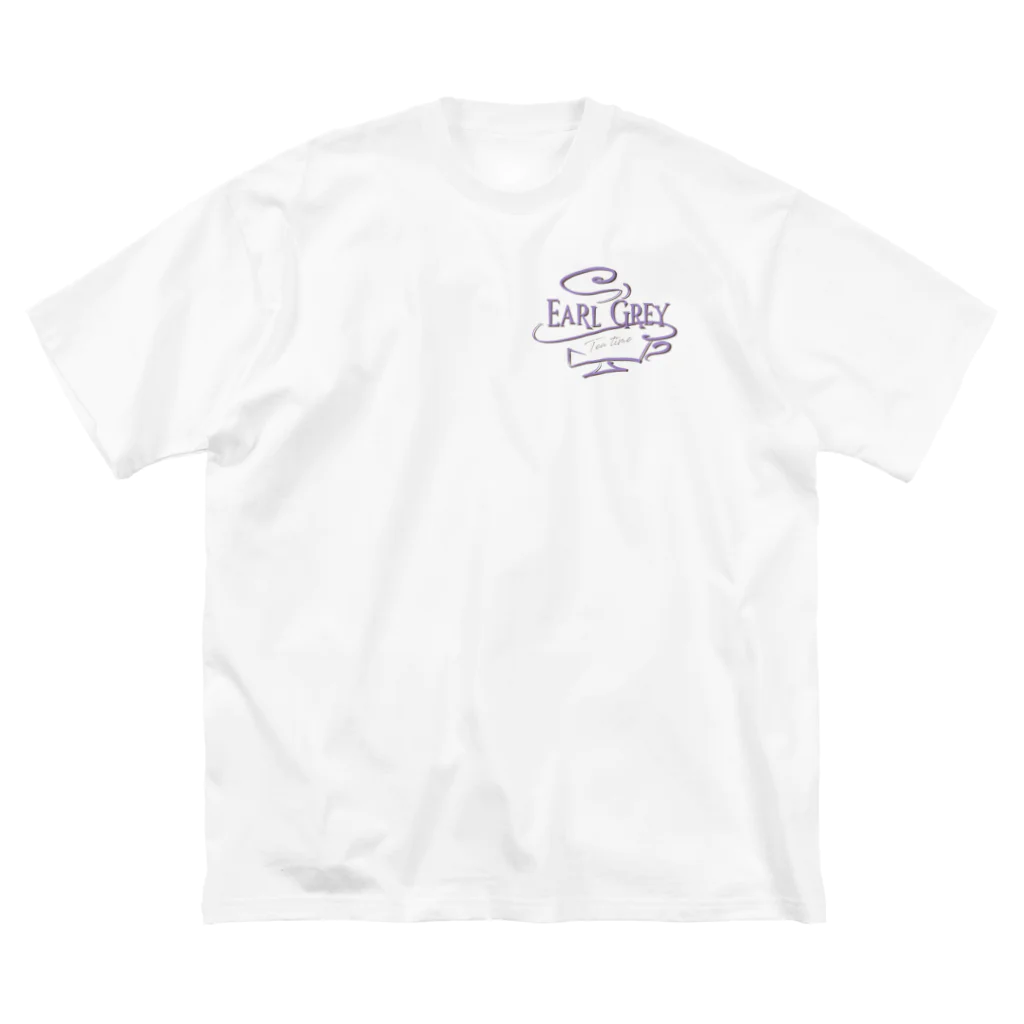 Earl Grey tea timeのCharlotte（シャーロット） Big T-Shirt