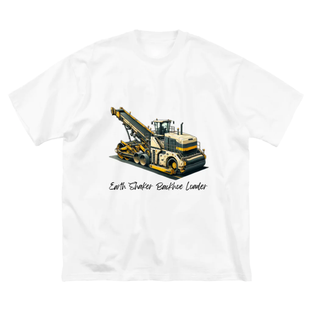 チェリモヤの建設の達人 働く車 06 ビッグシルエットTシャツ