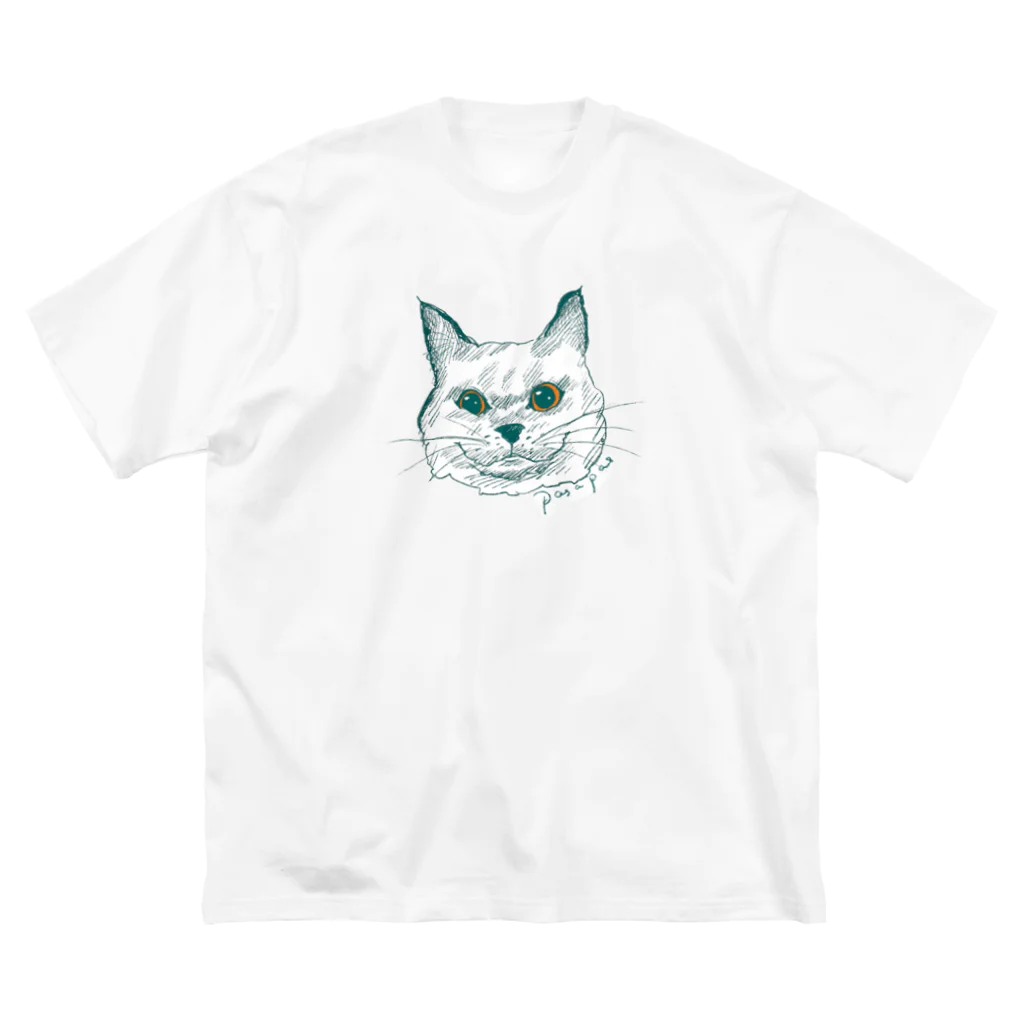 PAS  A  PAS パザパの見下しシンディ ビッグシルエットTシャツ