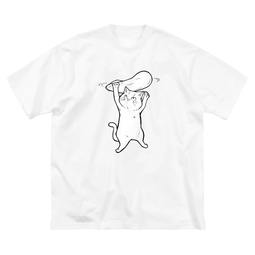 TAKE-TONのpizzaiolo（本物） ビッグシルエットTシャツ