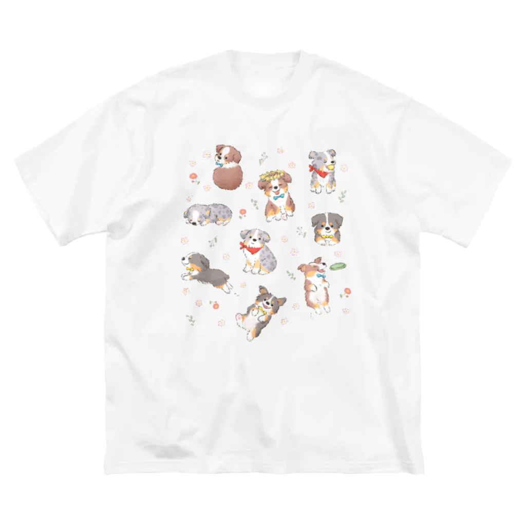 えびんぐ！のオゥシーパピー　縦 ビッグシルエットTシャツ