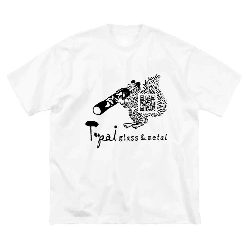 Organic PunkのツパイTシャツ Big T-Shirt