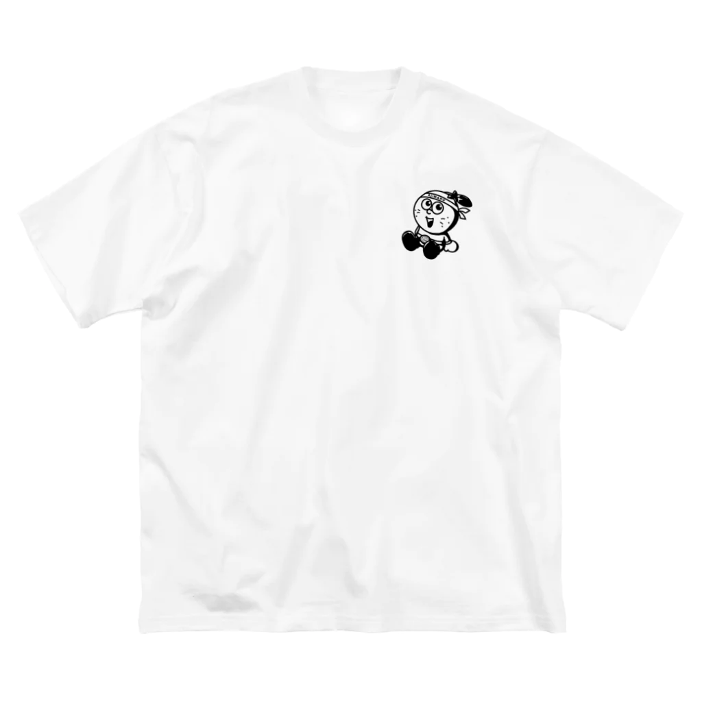 あじまるくんのあじまるくん(ポスター風) ビッグシルエットTシャツ