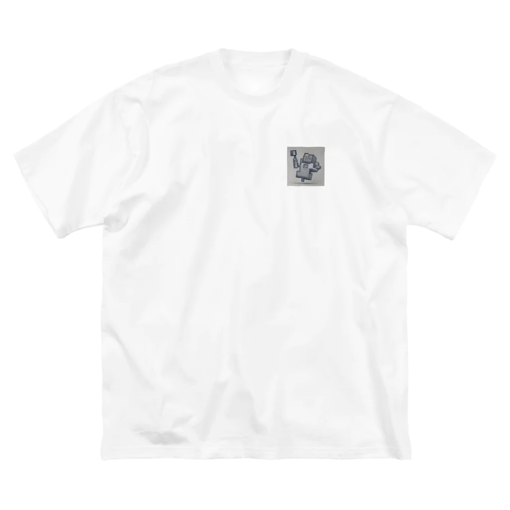 t_08のロボット ビッグシルエットTシャツ