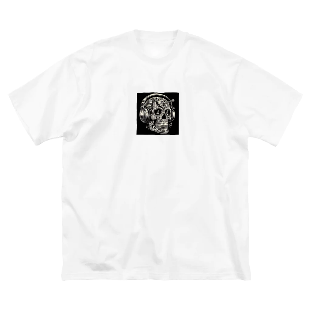 wワンダーワールドwのSKULL013 ビッグシルエットTシャツ