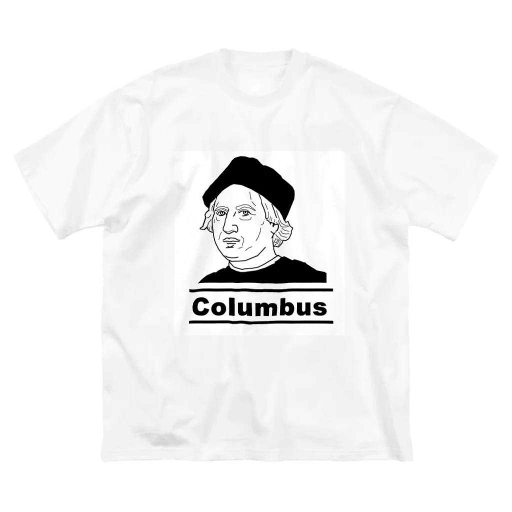 イラストレーター沼田健のコロンブス（Columbus） ビッグシルエットTシャツ