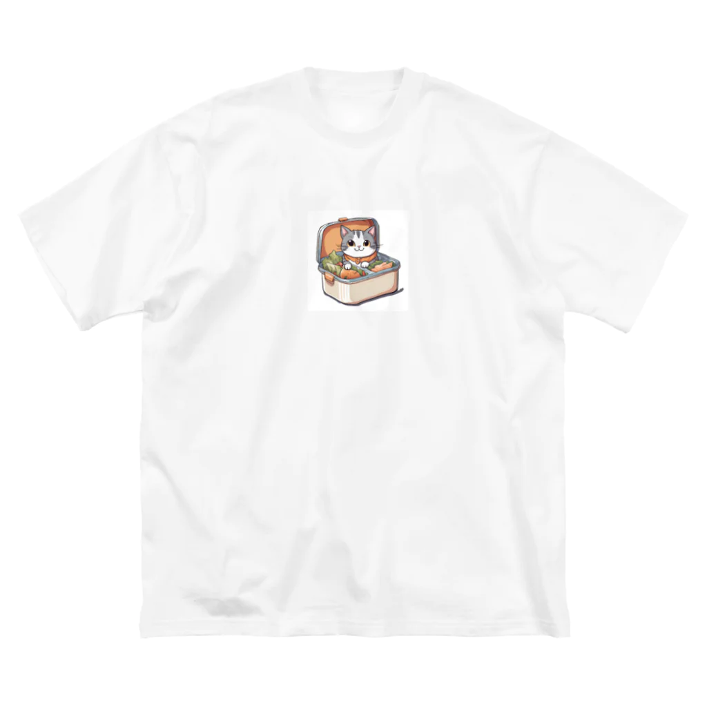 HIROYAN5935のキャットランチボックス Big T-Shirt