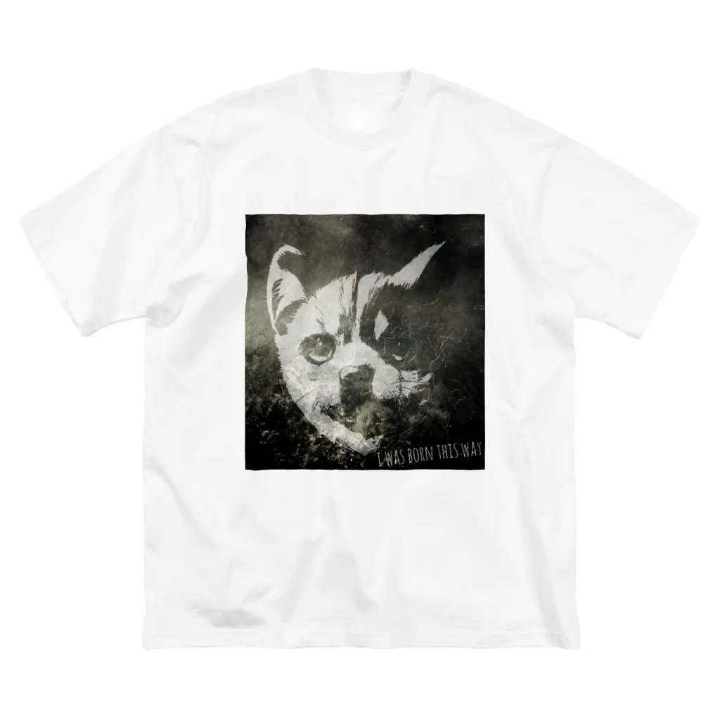 D7C7DC?B1のdog?cat? Big T-Shirt