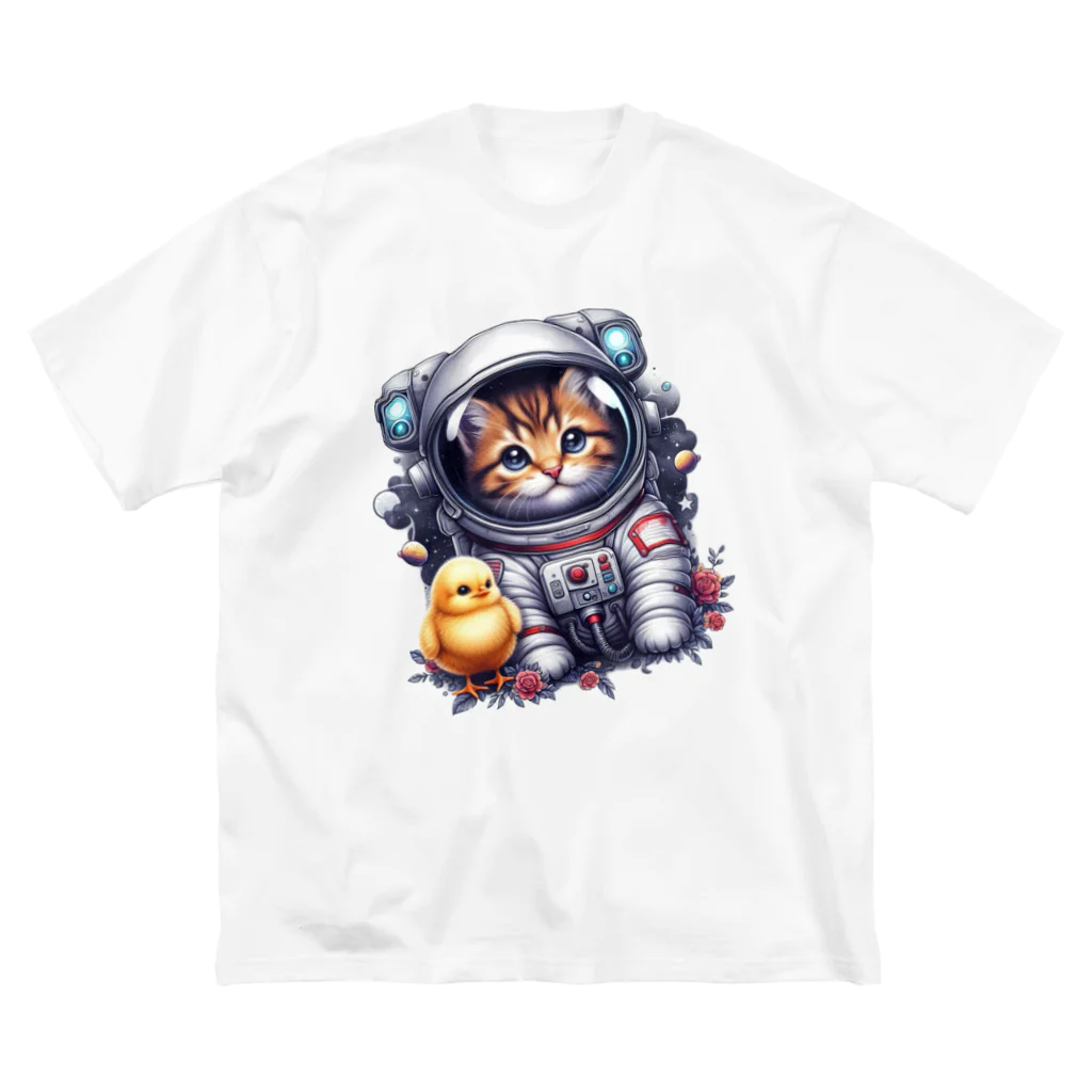 ichi_cocoの宇宙へお散歩 ビッグシルエットTシャツ