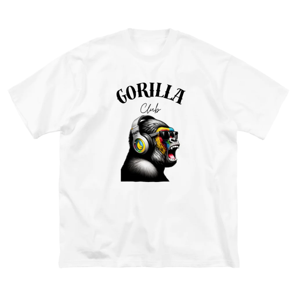 GORILLA_CLUBのノリノリゴリー ビッグシルエットTシャツ