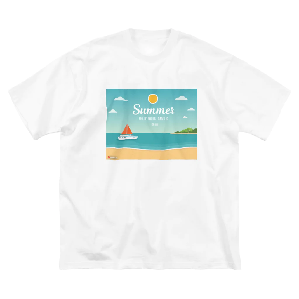 山田綾の夏！Summer！ ビッグシルエットTシャツ