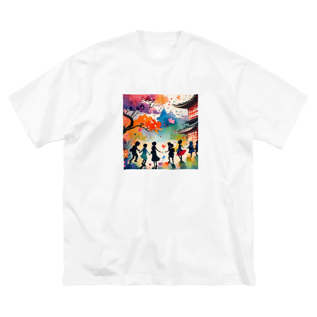 uemurachizzの桃源郷の遊び場 ビッグシルエットTシャツ