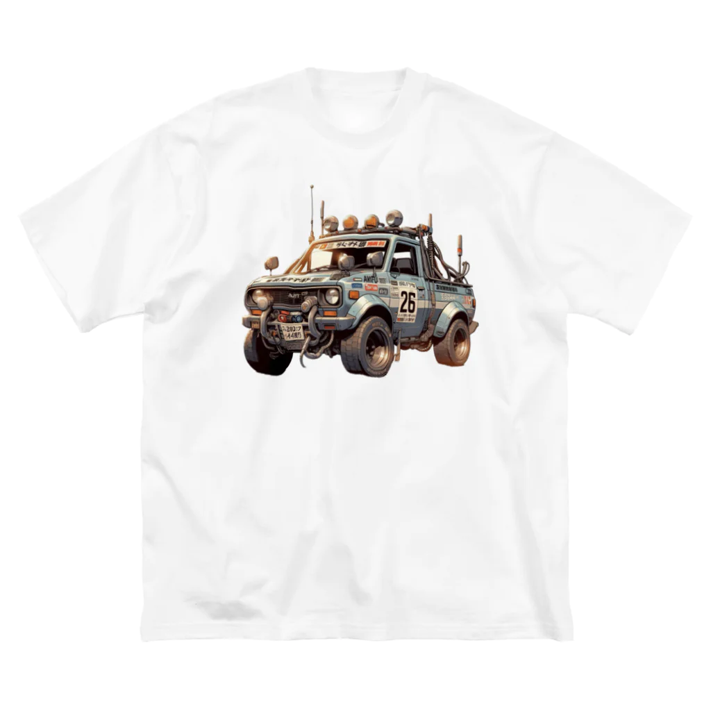 SaBATaNの車シリーズ2 ビッグシルエットTシャツ