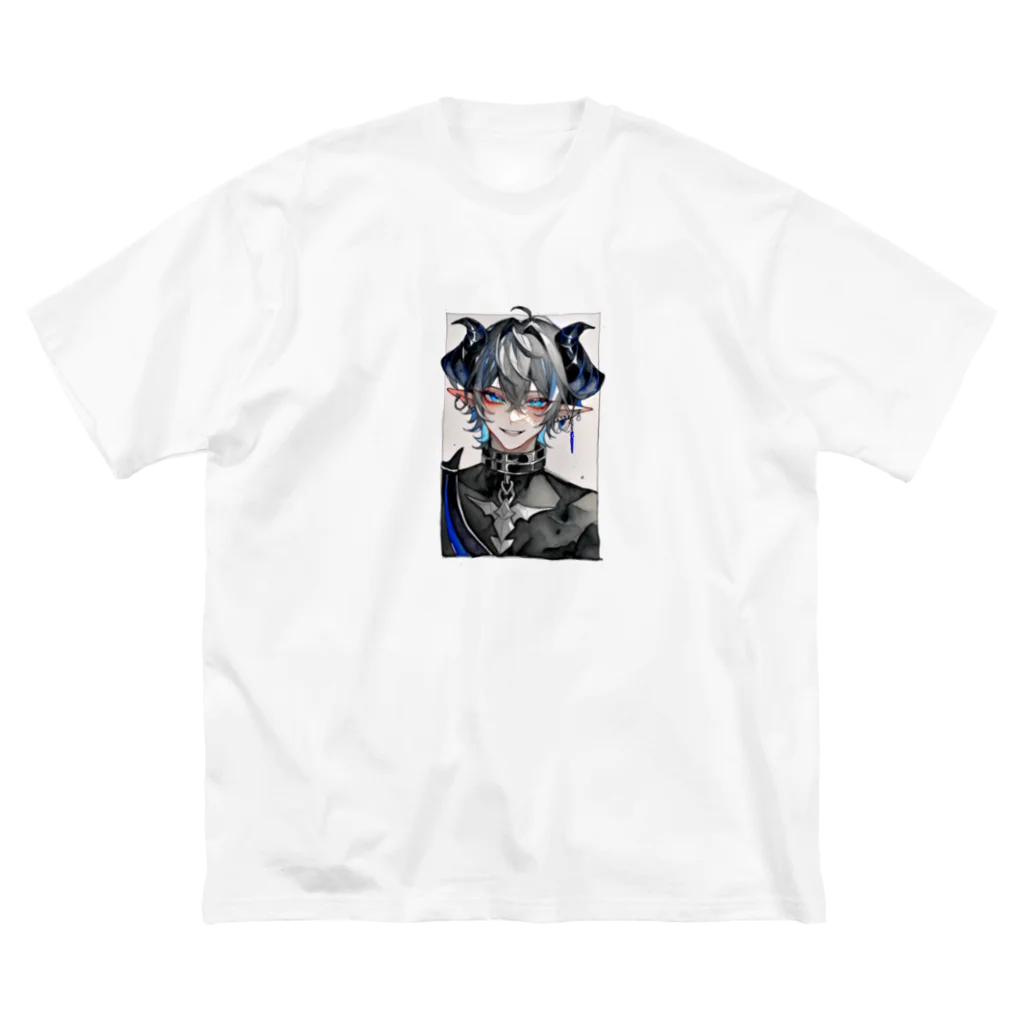 momonekokoの微笑む悪魔 ビッグシルエットTシャツ