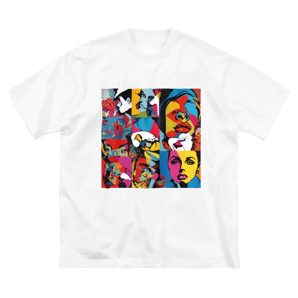 8890のポップアート Big T-Shirt