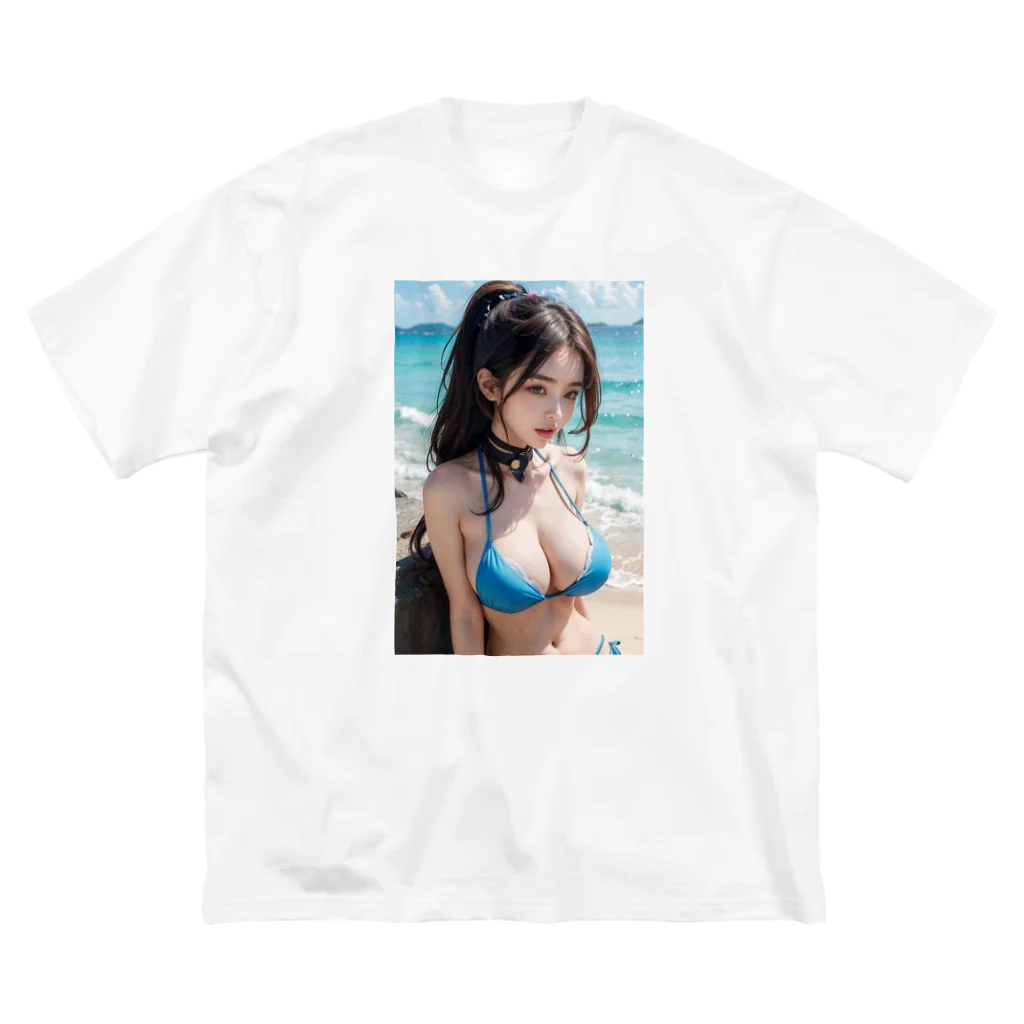 AI美女グラビアアートのAI美女グラビア３ Big T-Shirt