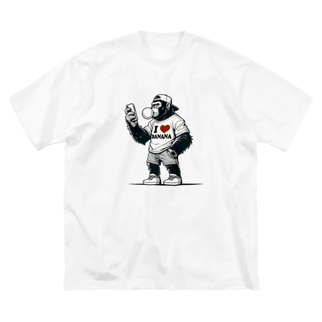 GORILLA_CLUBのストリートゴリー ビッグシルエットTシャツ