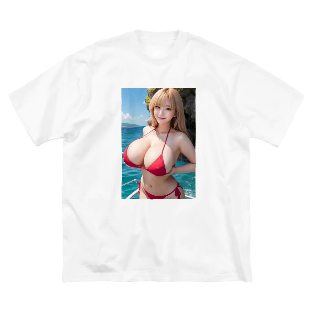 デジタル美女アートのAI美女グラビア10 Big T-Shirt