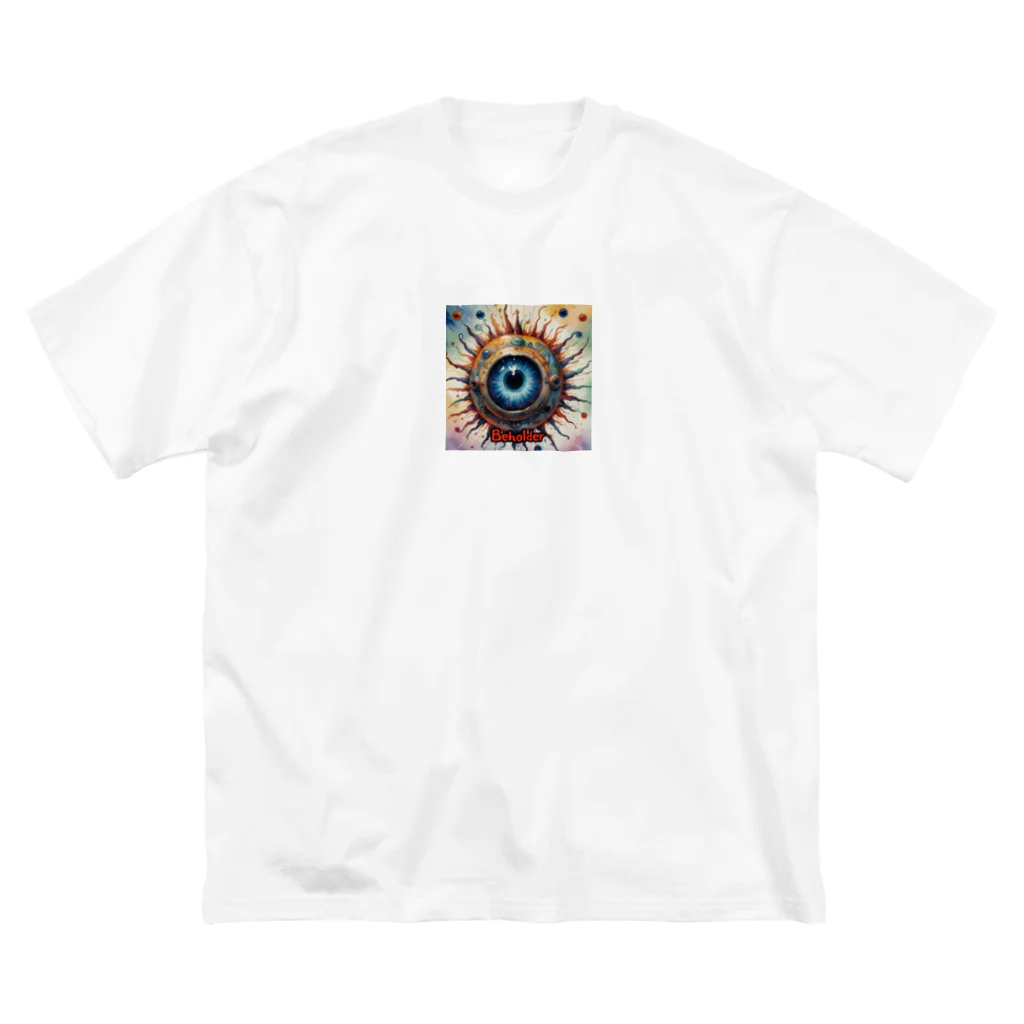 nkbg50のモンスターシリーズ（リアル）：Beholder ビッグシルエットTシャツ