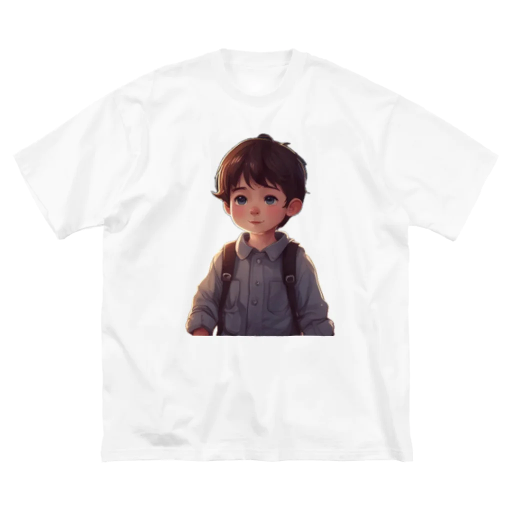 G-EICHISのヤンチャな少年 ビッグシルエットTシャツ