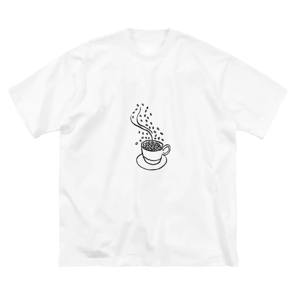 A-Kdesignのcoffee day① Big T-Shirt