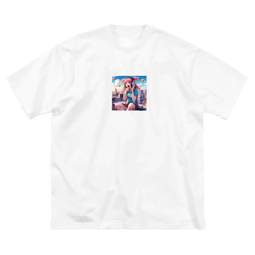 sin215の笑顔が可愛いりんかちゃん ビッグシルエットTシャツ