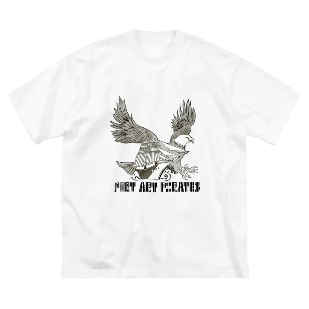 PortArtPiratesのPort Art Pirates ビッグシルエットTシャツ