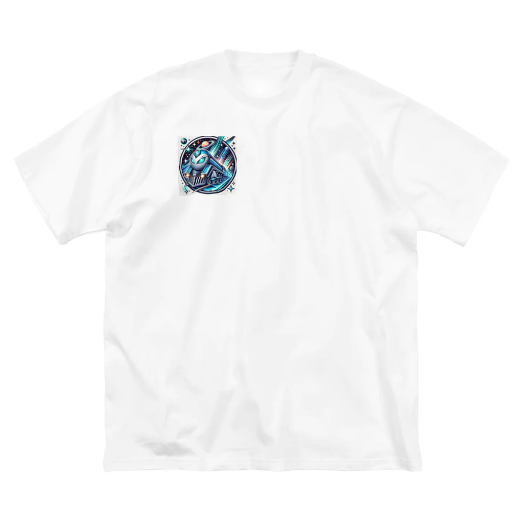 鉄道サークルNGO　レールの響きオリジナルズのSuper Express 峠SLVer Big T-Shirt