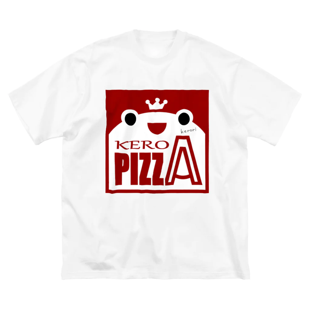 雑貨屋kerori(ザッカヤケロリ）のKERO PIZZA（ケロピザ） Big T-Shirt