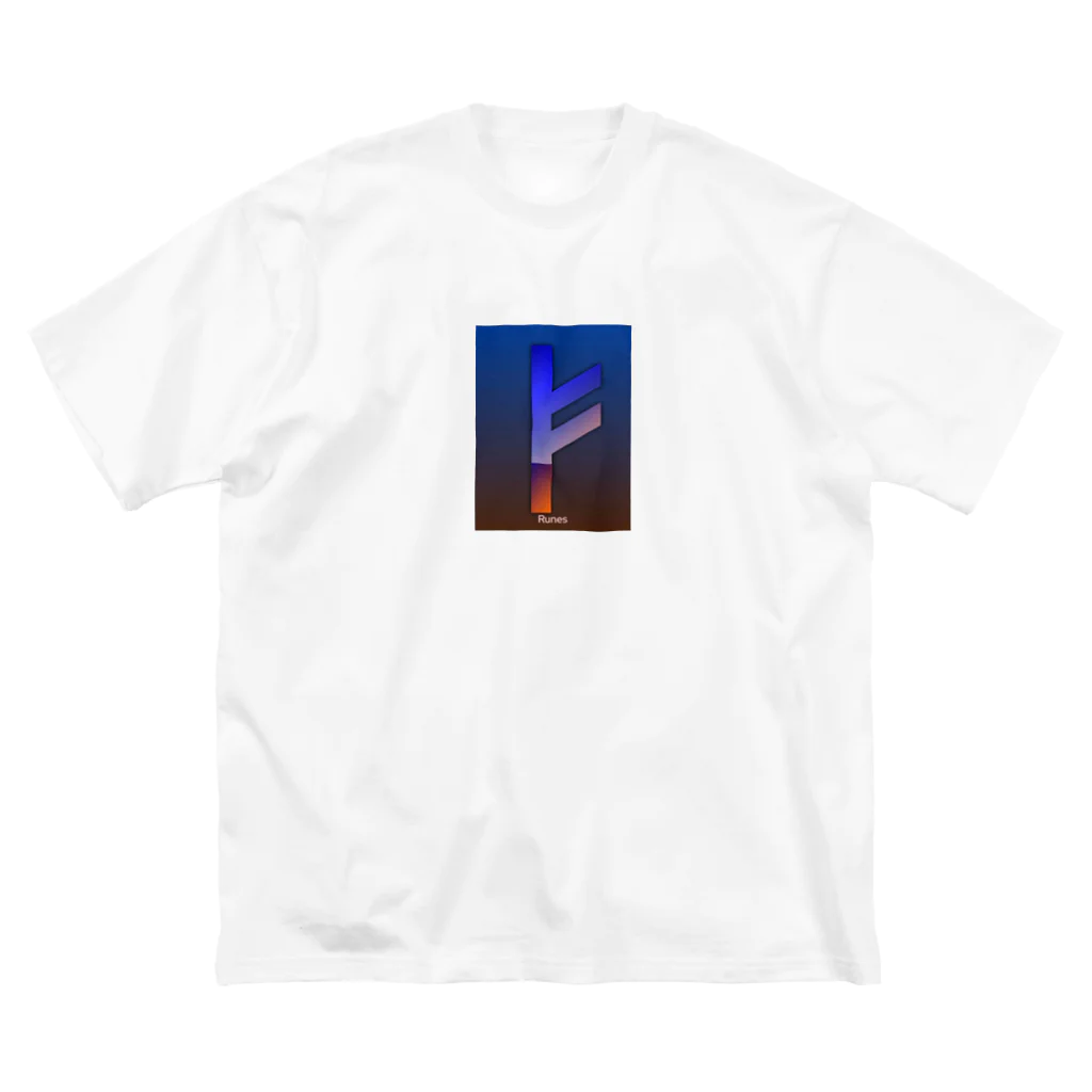 翔田中のRunes ビッグシルエットTシャツ