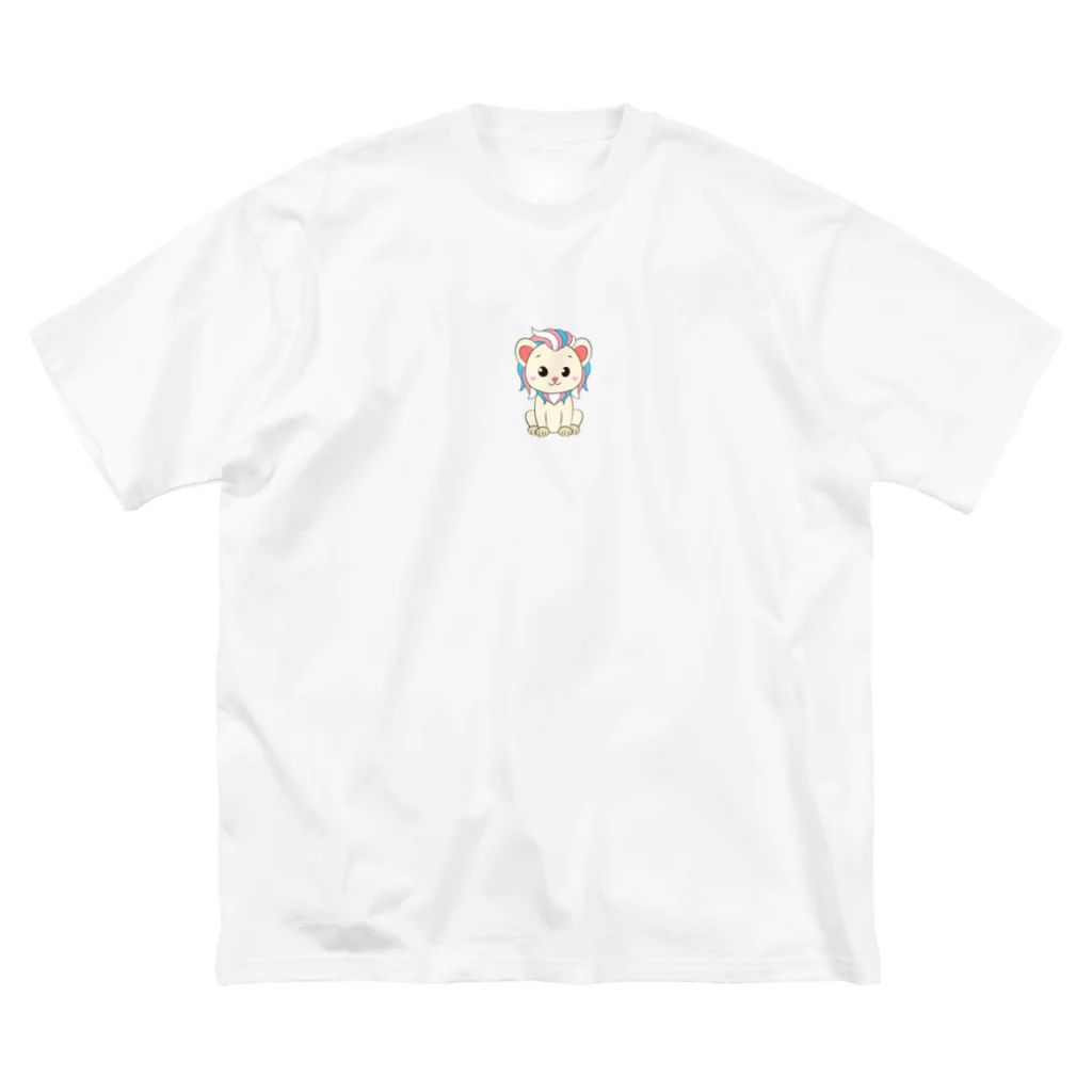 🏳️‍⚧️ 7oofの３色たてがみらいおん Big T-Shirt