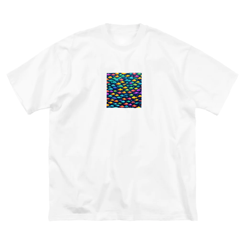 enodeaouの泳いでいる魚の鱗 Big T-Shirt