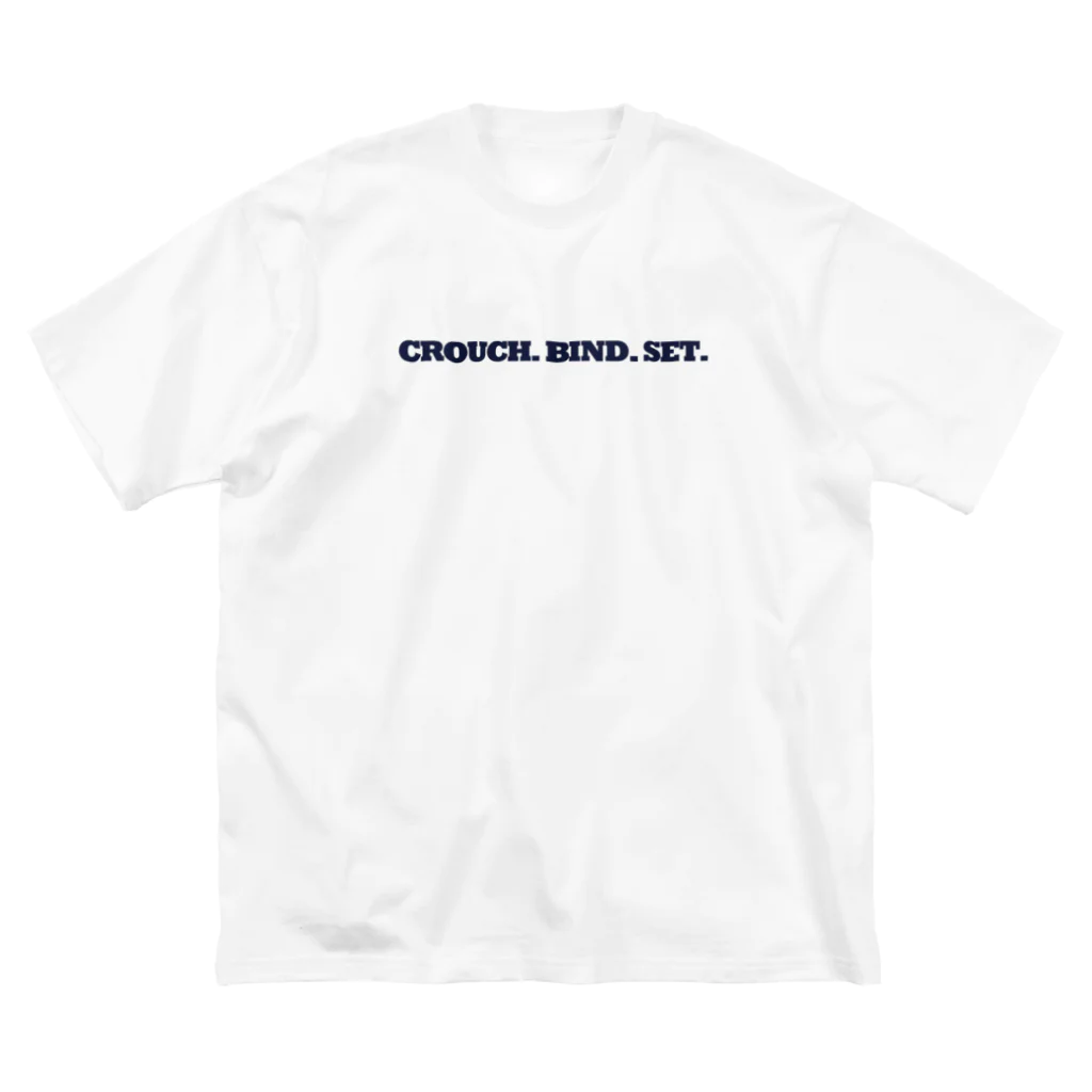 SCRUM clothing storeのCROUCH.BIND.SET.  ラグビー  ビッグシルエットTシャツ