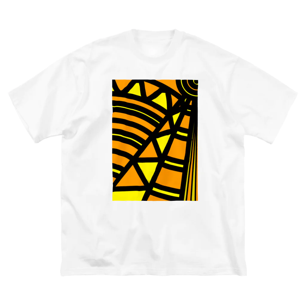 LiNKaGeのSUN ビッグシルエットTシャツ